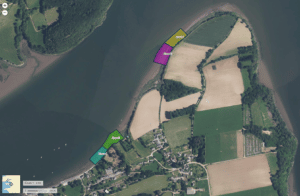 Transects Grève de Trégarvan